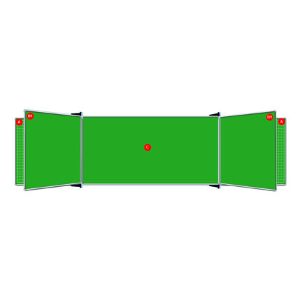 Educational Board Side Panel 1220*1220 Non-Mag Chalk Squares