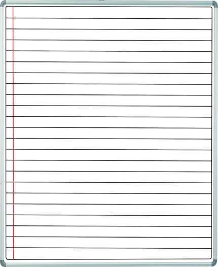 Educational Board Side Panel 1220*920 Mag White Lines