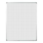 Educational Board Side Panel 1220*920 Mag Whiteboard Grey Squares