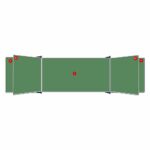 Educational Board Side Panel 1220*920 Non-Mag Chalk