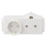 Plug - [1X 16A Sa & 2 X Euro & 1 X Schucko Socket Adaptor]