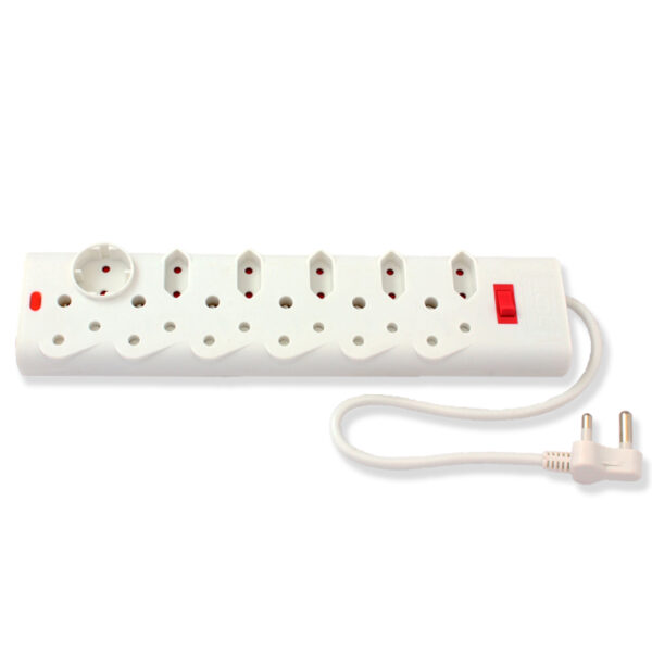 Plug - [6 X 16A Sa & 5 X Euro & 1 X Schucko Extender]