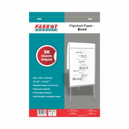 Flipchart Paper Bond 30 Sheets 860*610Mm