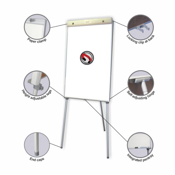 Flipchart Magnetic Standard 1000*640Mm