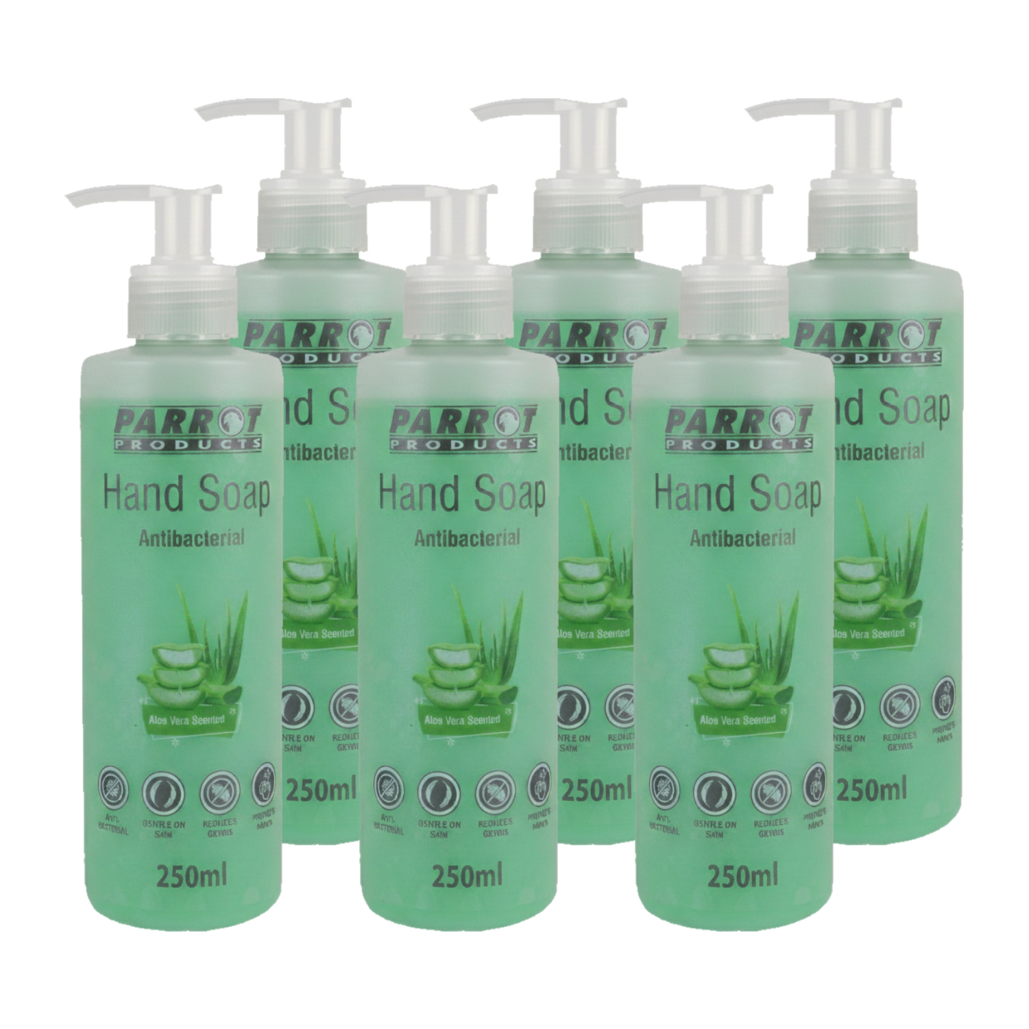 Antibacterial Hand Soap Aloe Vera 250Ml Box Of 6 Antibacterial Hand Soap Aloe Vera 250Ml Box Of 6 - Image 1