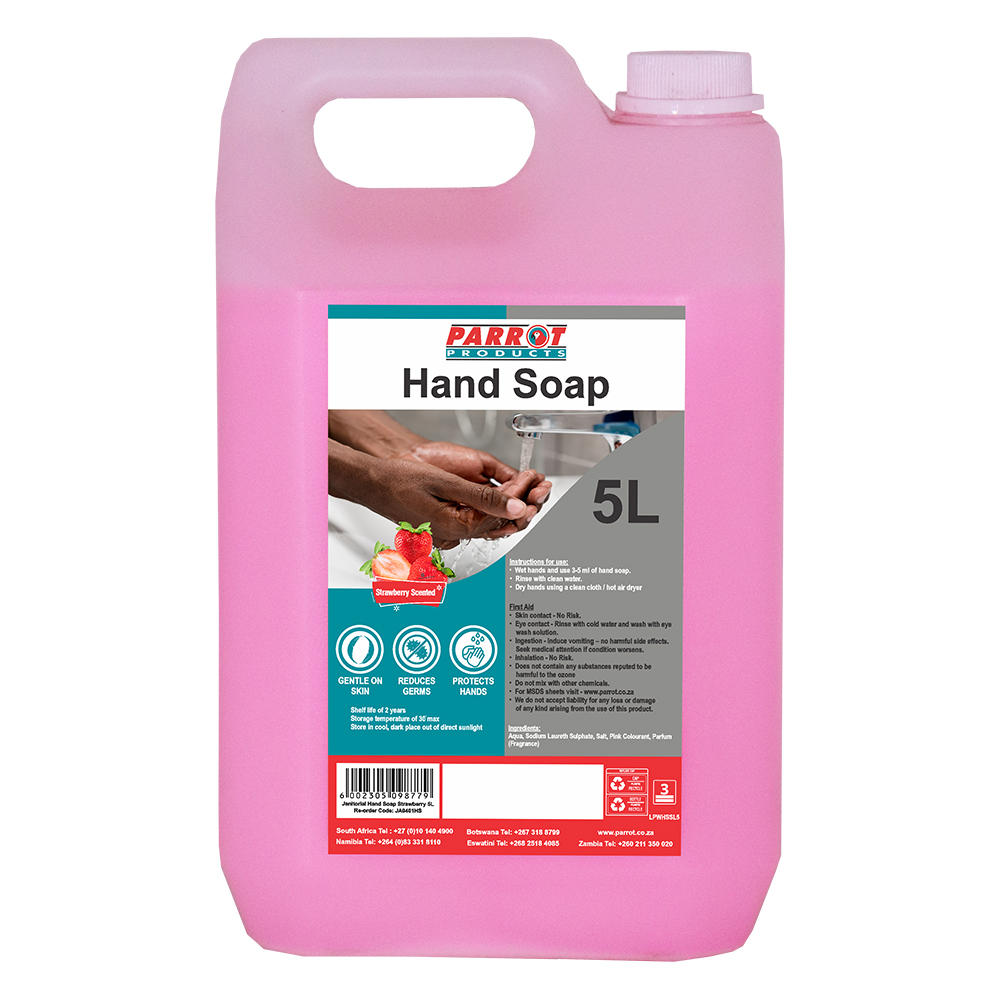 Antibacterial Hand Soap Strawberry 5L Antibacterial Hand Soap Strawberry 5L - Image 1