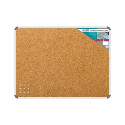 Info Board Aluminium Frame 1000 * 1000Mm Cork