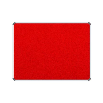 Info Board Aluminium Frame 1000 * 1000Mm Red