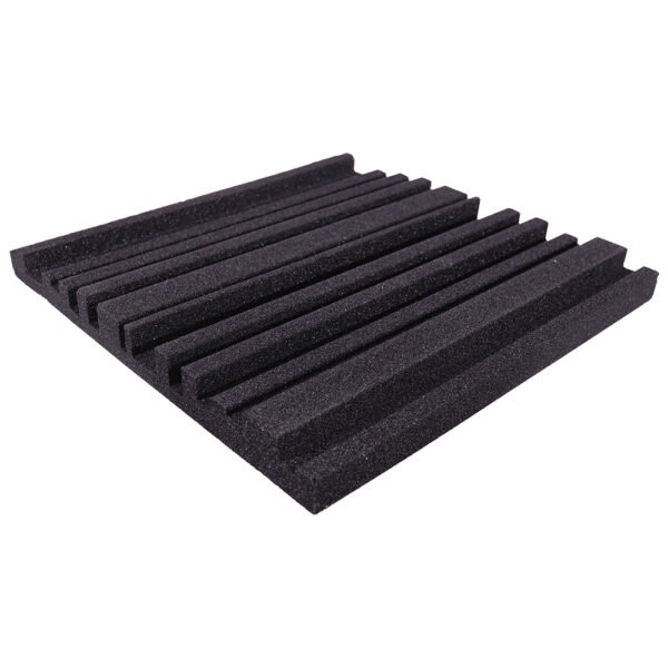 Acoustic Panel Cityscape 500Mm X 500Mm Black