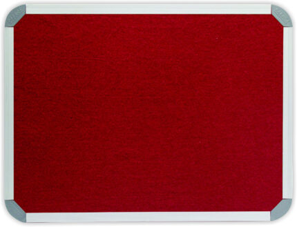 Info Board Aluminium Frame 1200*900Mm Burgandy