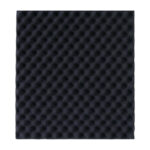 Acoustic Panel Convoluted 500Mm X 500Mm Black