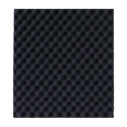 Acoustic Panel Convoluted 500Mm X 500Mm Black