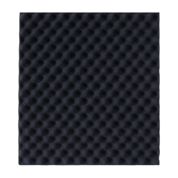 Acoustic Panel Convoluted 500Mm X 500Mm Black