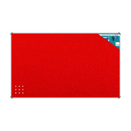 Info Board Aluminium Frame 1500 * 1200Mm Red