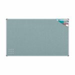 Info Board Aluminium Frame 1500*900Mm Grey