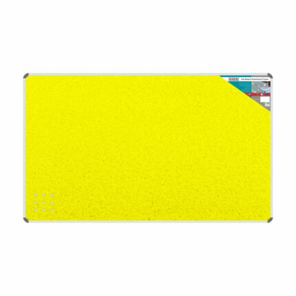 Info Board Aluminium Frame 1800*1200Mm Yellow