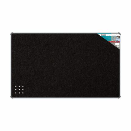 Info Board Aluminium Frame 1800*900Mm Black