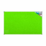 Info Board Aluminium Frame 2000*1200Mm Lime Green