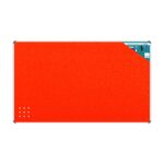 Info Board Aluminium Frame 2000*1200Mm Orange