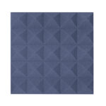 Acoustic Panel Pyramidfoam 500Mm X 500Mm Grey
