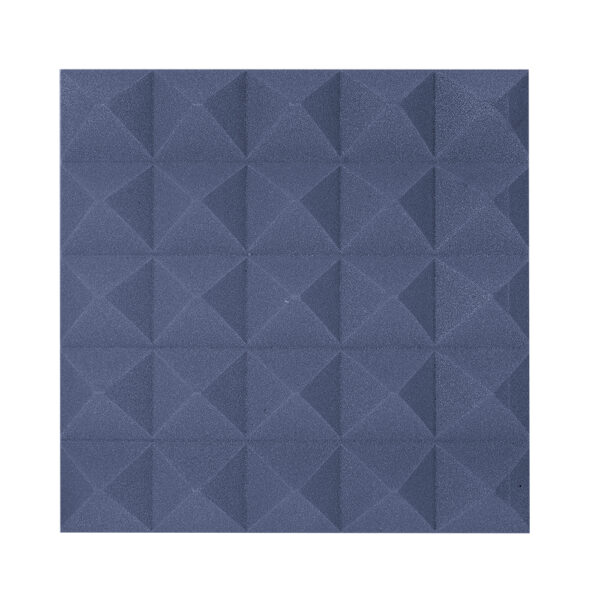 Acoustic Panel Pyramidfoam 500Mm X 500Mm Grey