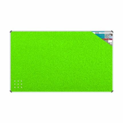 Info Board Aluminium Frame 2400*1200Mm Lime Green