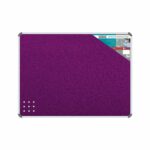Info Board Aluminium Frame 600*450Mm Purple