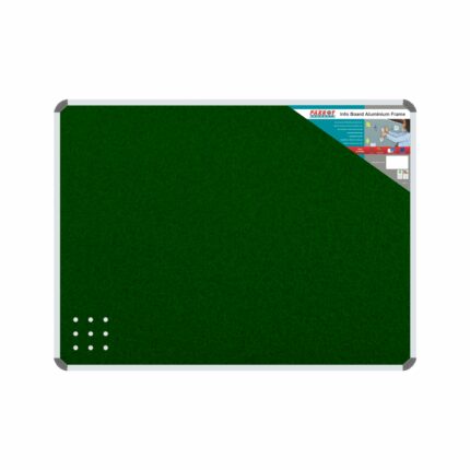 Info Board Aluminium Frame 900*900Mm Green
