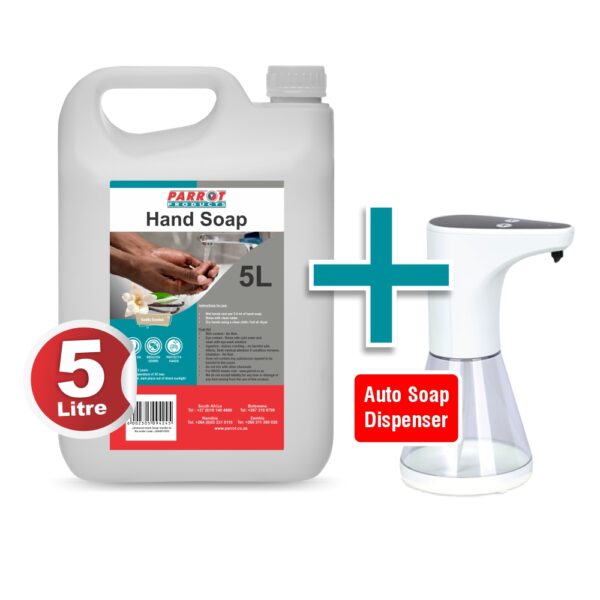 Promo Bundle Vanilla Hand Soap + Auto Counter Soap Dispenser