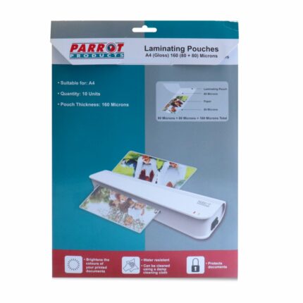 Laminating Pouch A4 220X310 160(80+80) Mic Pack 10