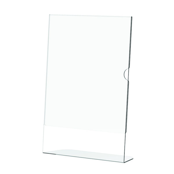Menu Holder Acrylic Single Sided A4 Portrait - Box 5