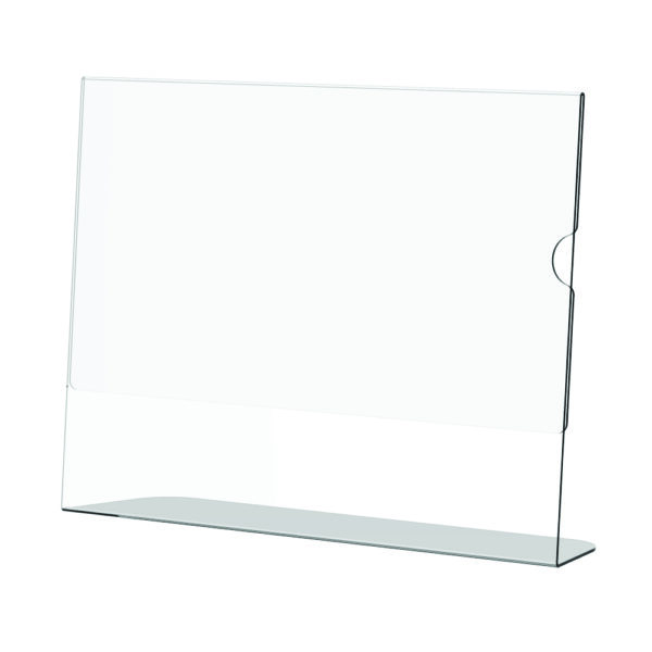 Menu Holder Acrylic Single Sided A5 Landscape - Box 5