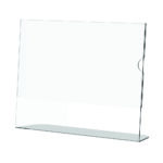 Menu Holder Acrylic Single Sided A6 Landscape - Box 5