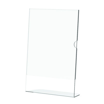 Menu Holder Acrylic Single Sided A6 Portrait - Box 5
