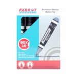 Marker Permanent Bullet Box 10 Black