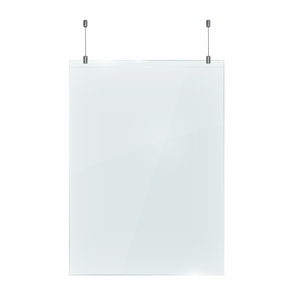 Hanging Protective Screen 1220X900X2Mm Including Hanging Kit Hanging Protective Screen 1220X900X2Mm Including Hanging Kit - Image 1