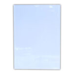 Perspex Pocket Clear / White Backing A2 Portrait