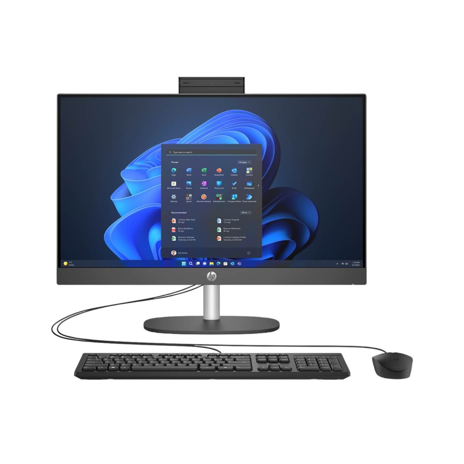 HP ProOne 245 G10 23.8" Ryzen-3 8GB 512GB Win 11 Pro All In One HP ProOne 245 G10 23.8" Ryzen-3 8GB 512GB Win 11 Pro All In One - Image 1