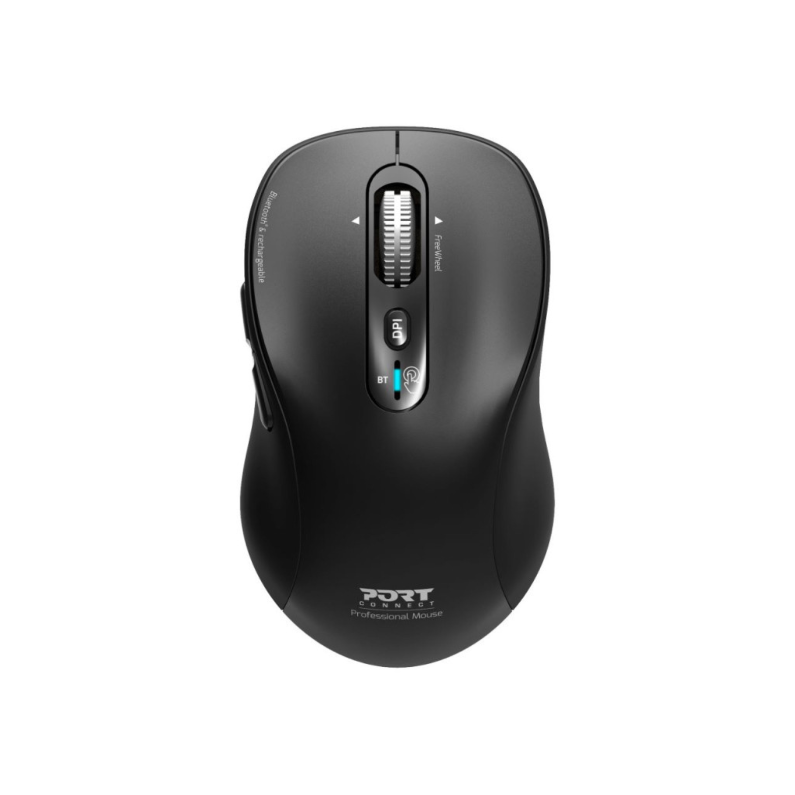 Port Expert Wireless Black Mouse Port Expert Wireless Black Mouse - Image 1