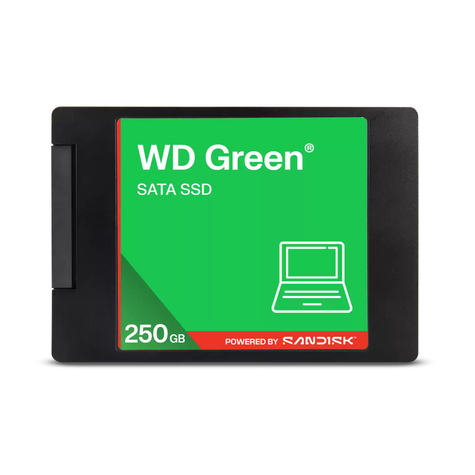 WD Green SATA SSD 2.5"/7mm cased - 250GB WD Green SATA SSD 2.5"/7mm cased - 250GB, 2.5-Inch - Image 1