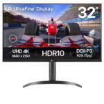 LG UltraFine 32" VA 4K UHD Monitor with Speakers