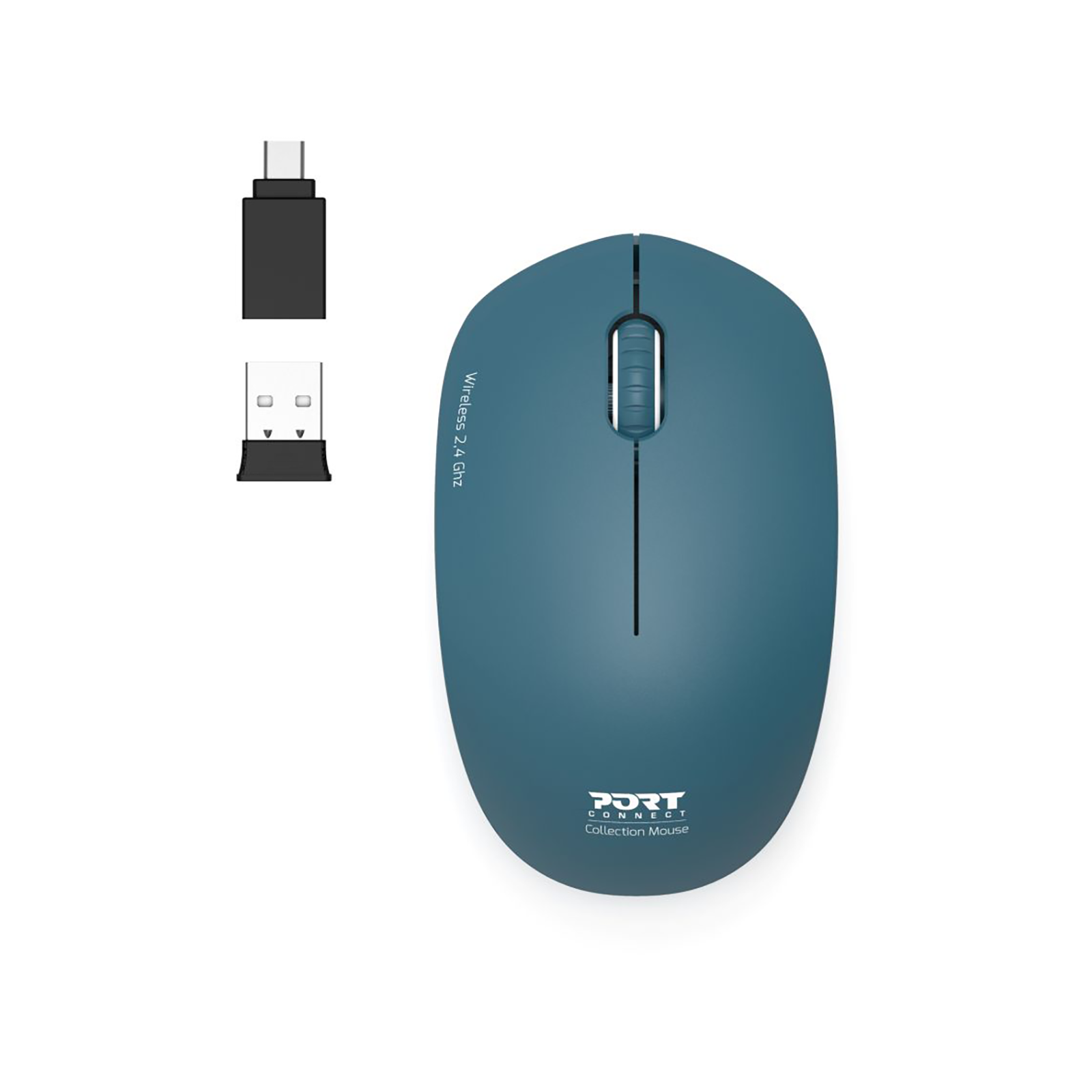 Port 2.4GHz Collection II Sapphire Wireless Mouse Port 2.4GHz Collection II Sapphire Wireless Mouse - Image 1