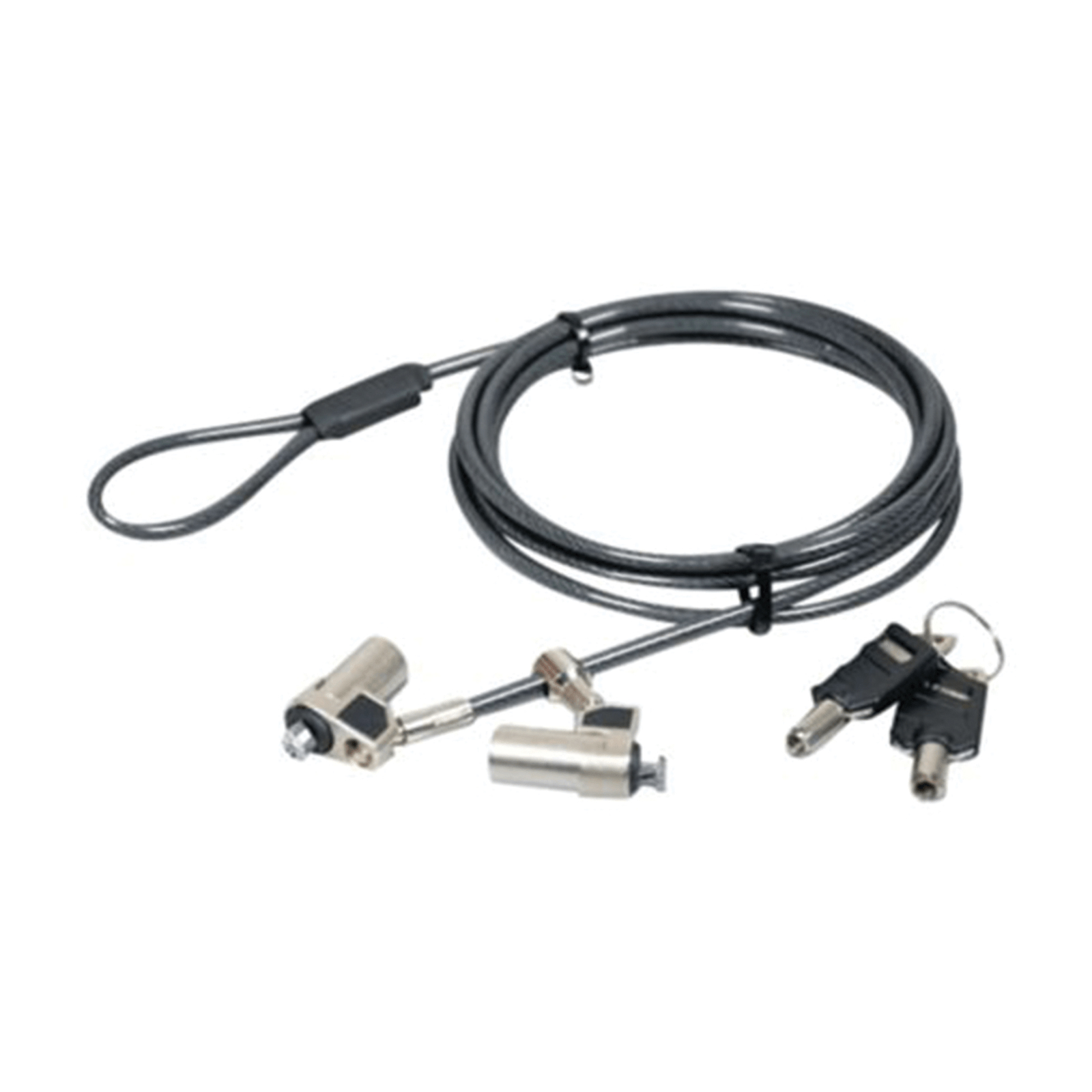 Port Security Cable Twin Head Keyed Port Security Cable Twin Head Keyed - Image 1