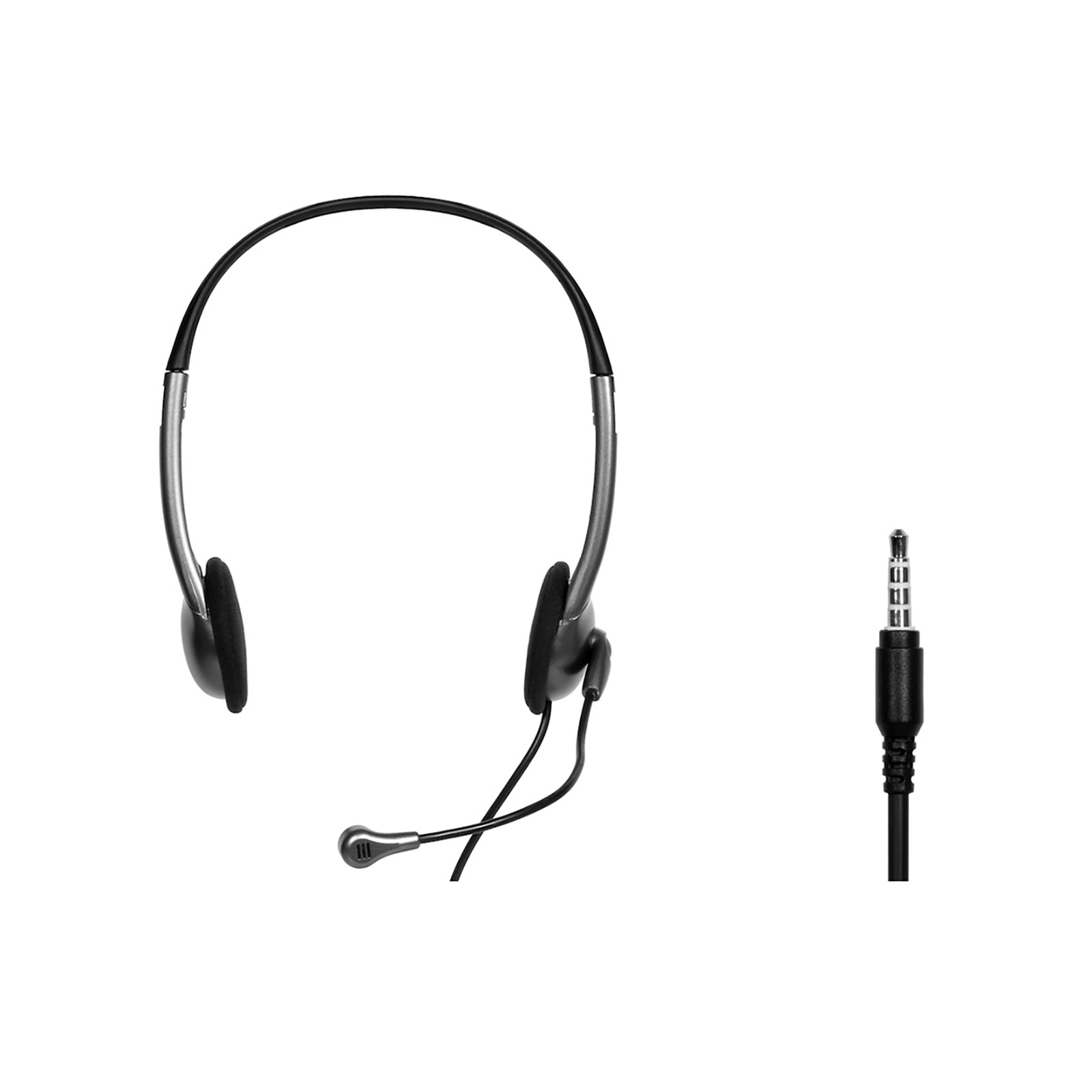 Port Black Stereo Combo-Jack Headset Port Black Stereo Combo-Jack Headset - Image 1