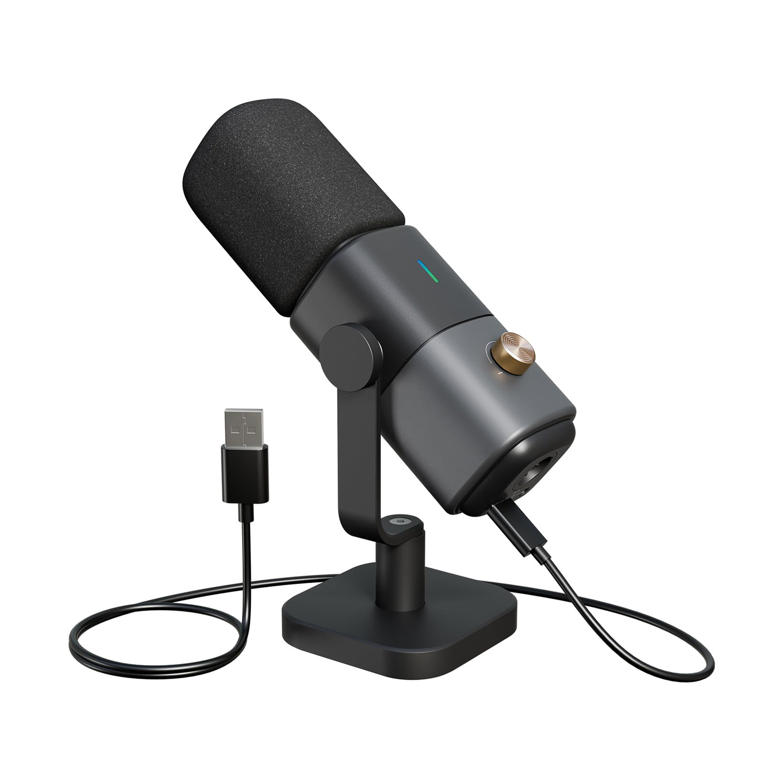NearStream Podcast & Streaming Dynamic Microphone with Desk Stand NearStream Podcast & Streaming Dynamic Microphone with Desk Stand - Image 1