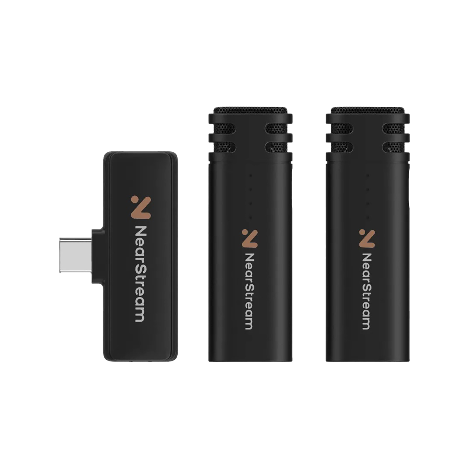 NearStream AWM10T-P AI Noise-Canceling Mini Wireless Microphones NearStream AWM10T-P AI Noise-Canceling Mini Wireless Microphones - Image 1