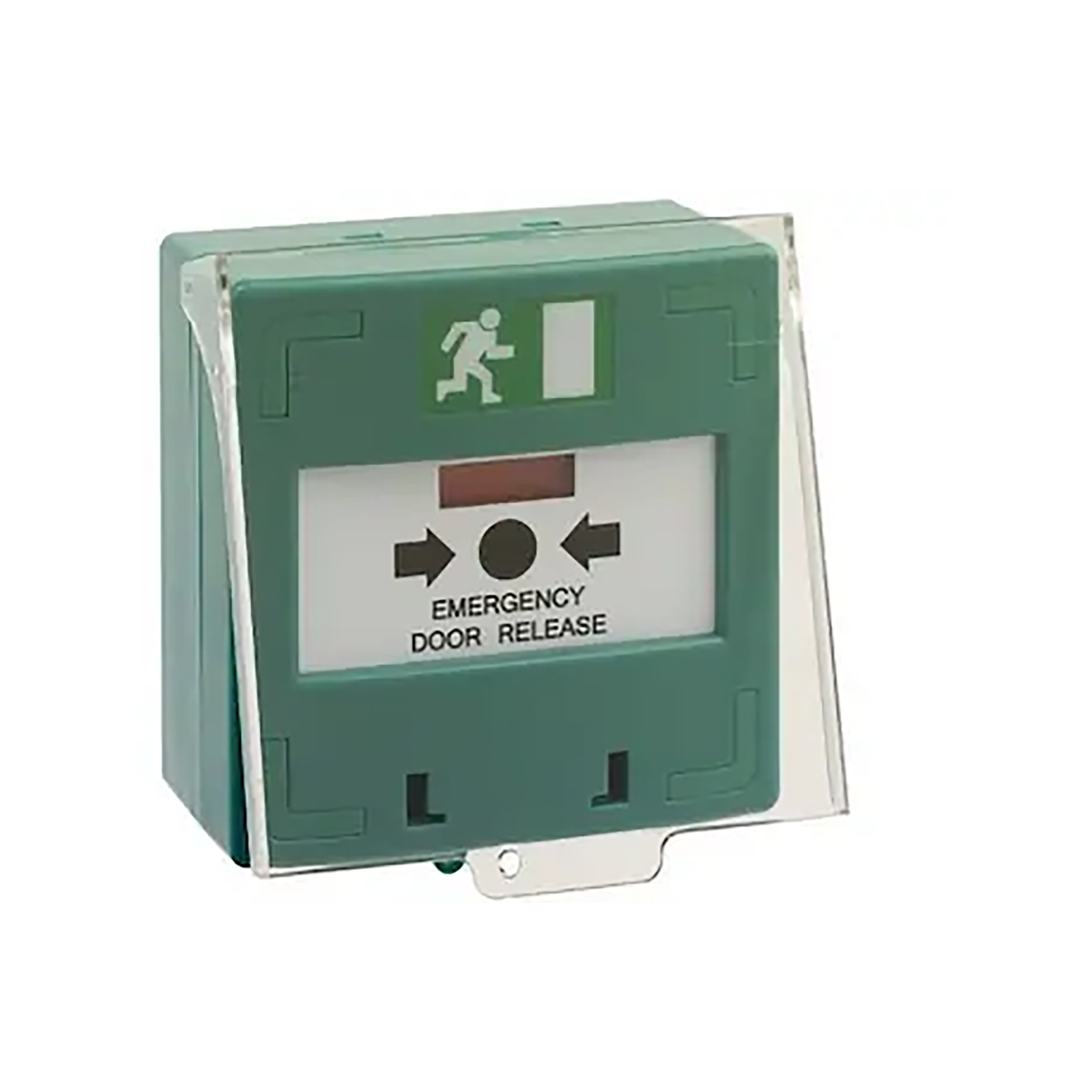 PinnSec Glass Green Resettable Emergency Break Glass Box PinnSec Glass Green Resettable Emergency Break Glass Box - Image 1