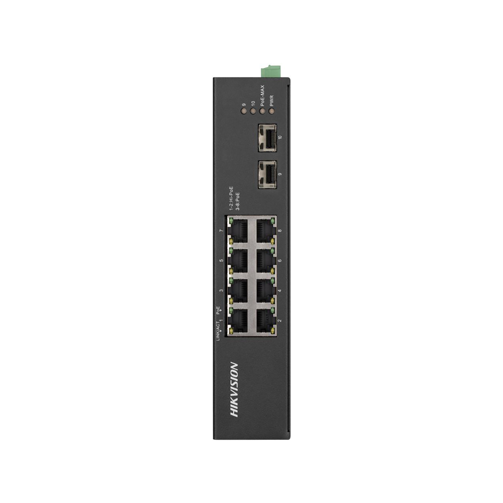 Hikvision 8 Port Gigabit Unmanaged Harsh POE Switch Hikvision 8 Port Gigabit Unmanaged Harsh POE Switch - Image 1