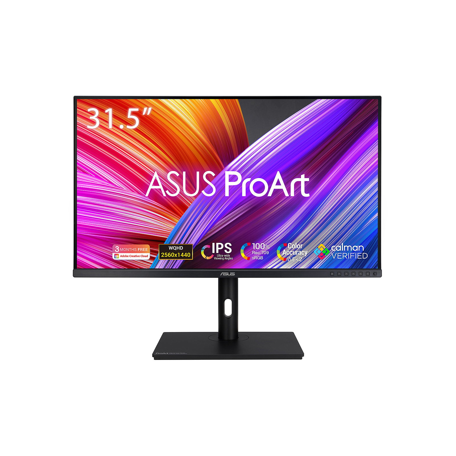 Asus ProArt 31.5" QHD IPS Calman Verified Monitor Asus ProArt 31.5" QHD IPS Calman Verified Monitor - Image 1