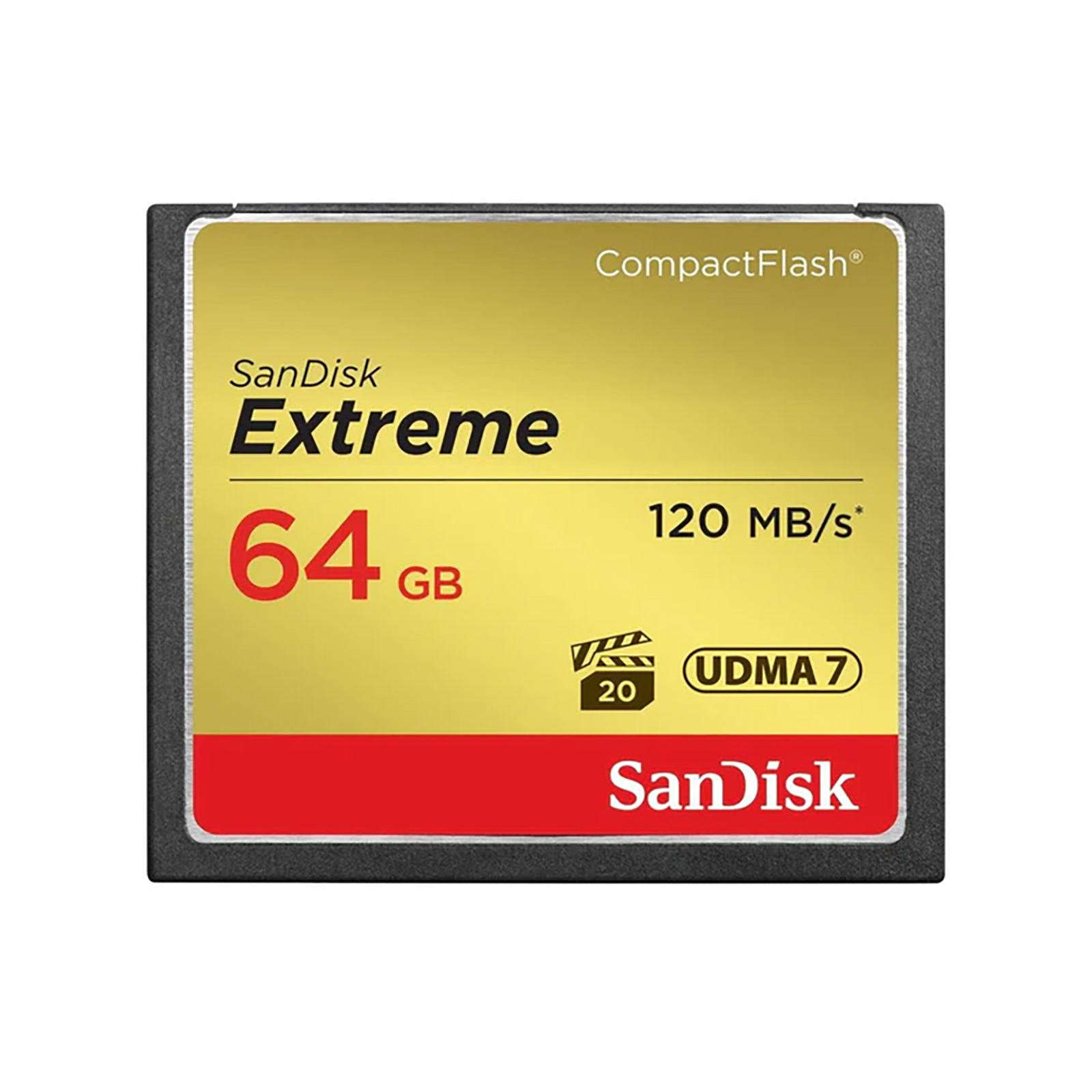 SanDisk Extreme Compact 64GB Flash Memory Card SanDisk Extreme Compact 64GB Flash Memory Card - Image 1